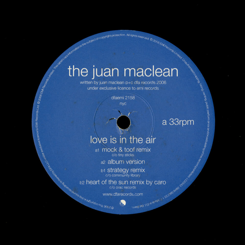 The Juan MacLean – Love Is In The Air