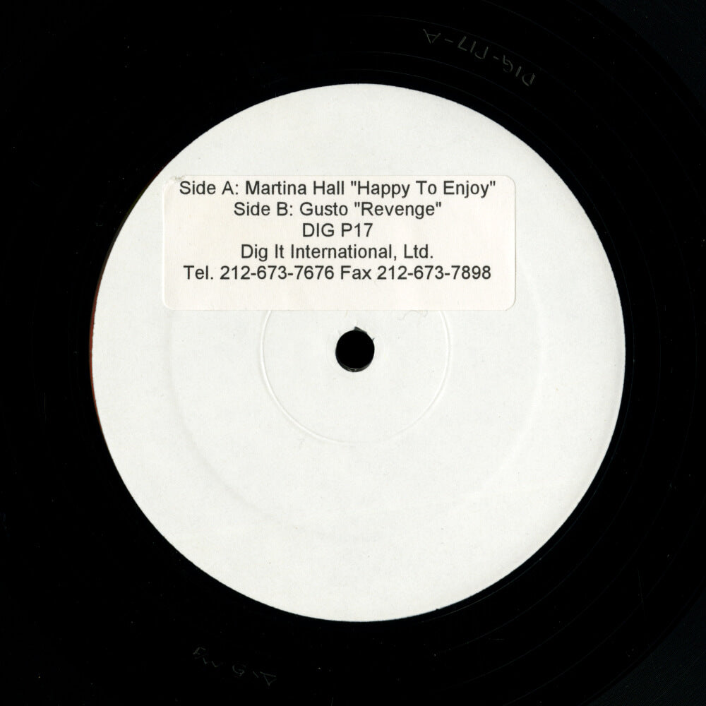 Martina Hall / Gusto – Happy To Enjoy / Revenge