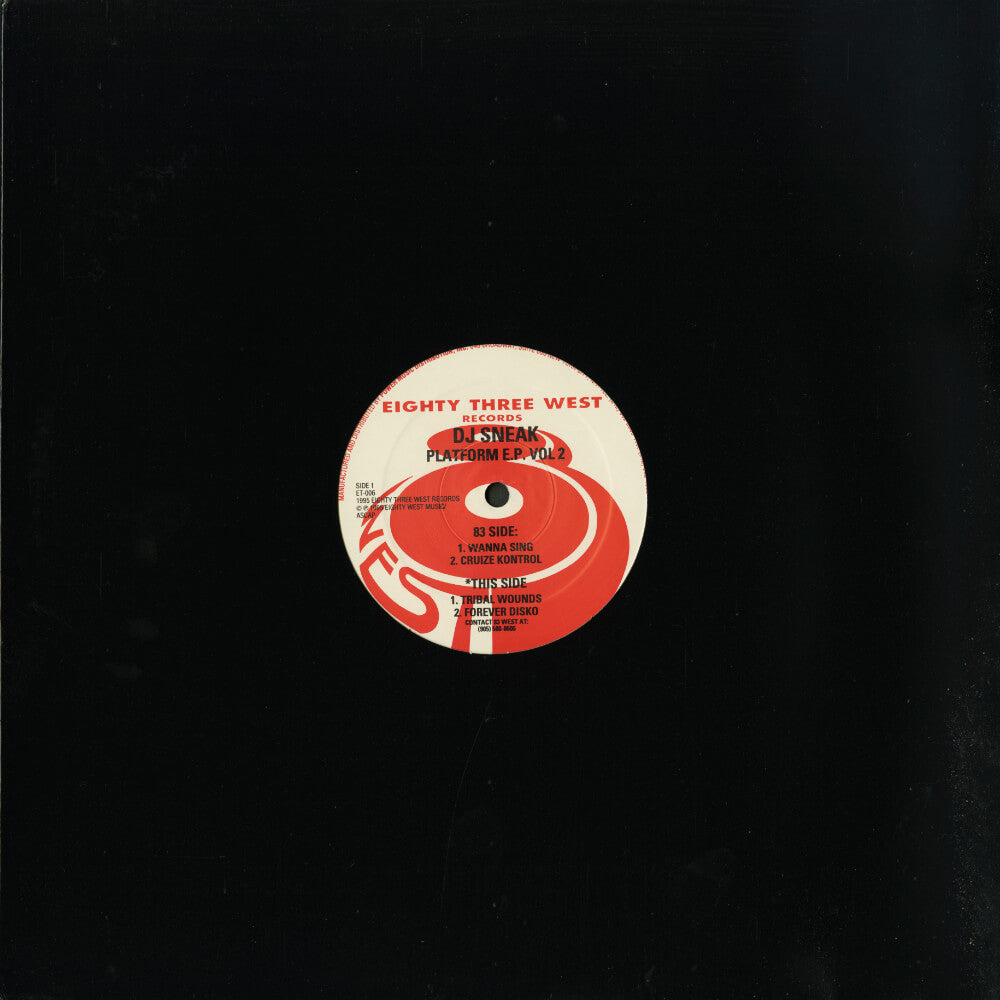 DJ Sneak – Platform E.P. Vol 2