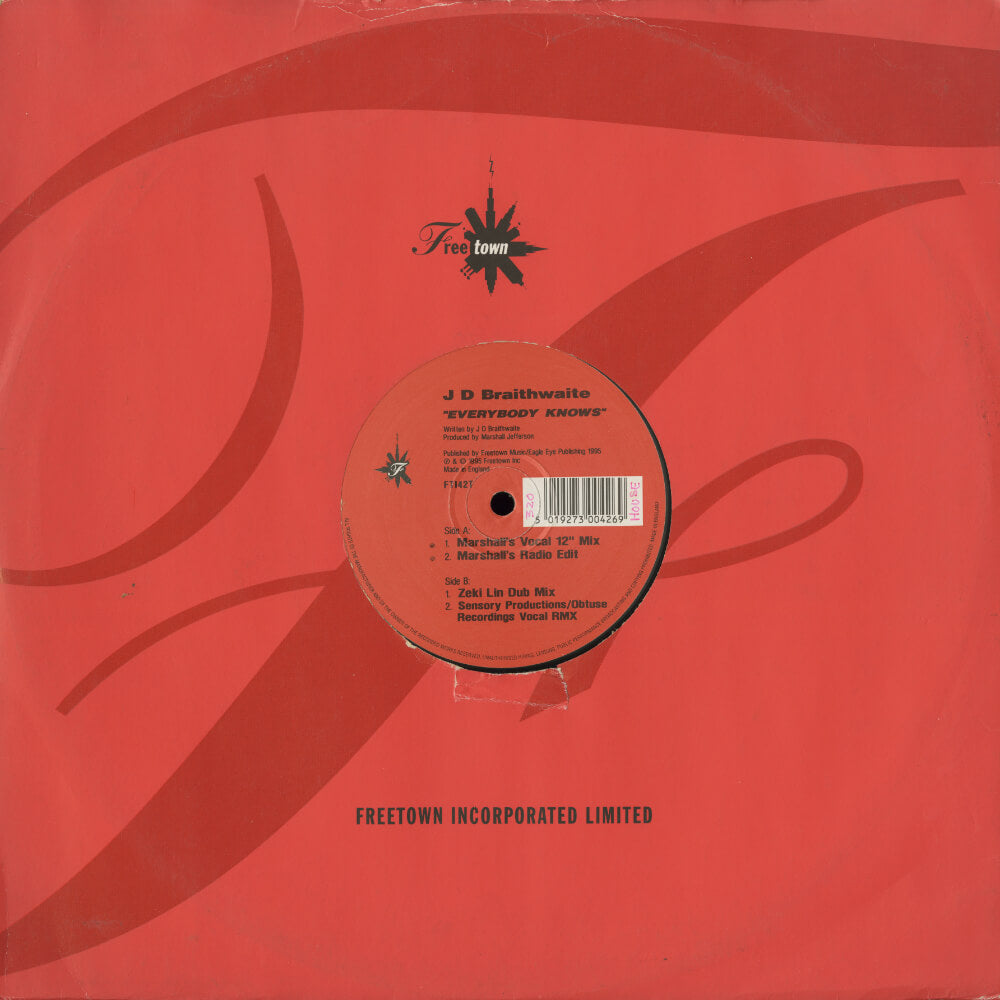 J D Braithwaite – Everybody Knows