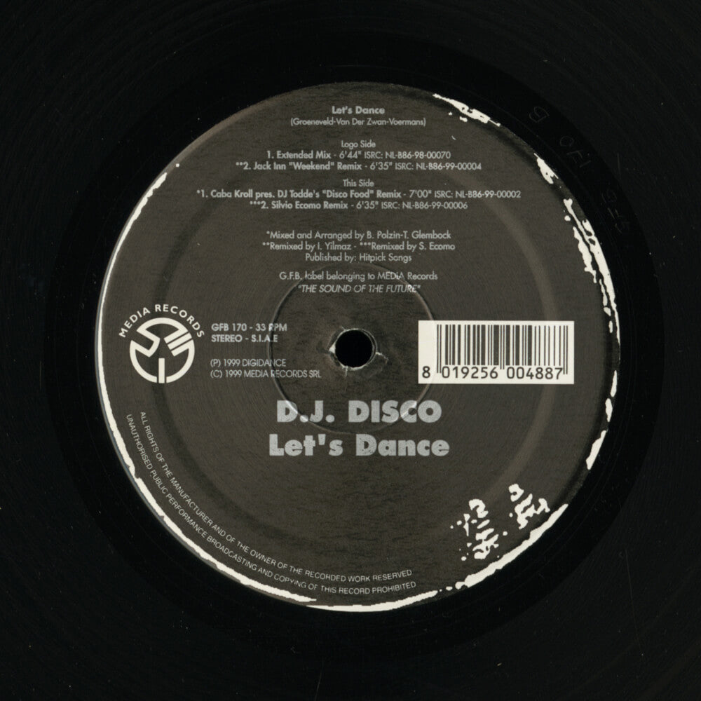 D.J. Disco – Let's Dance