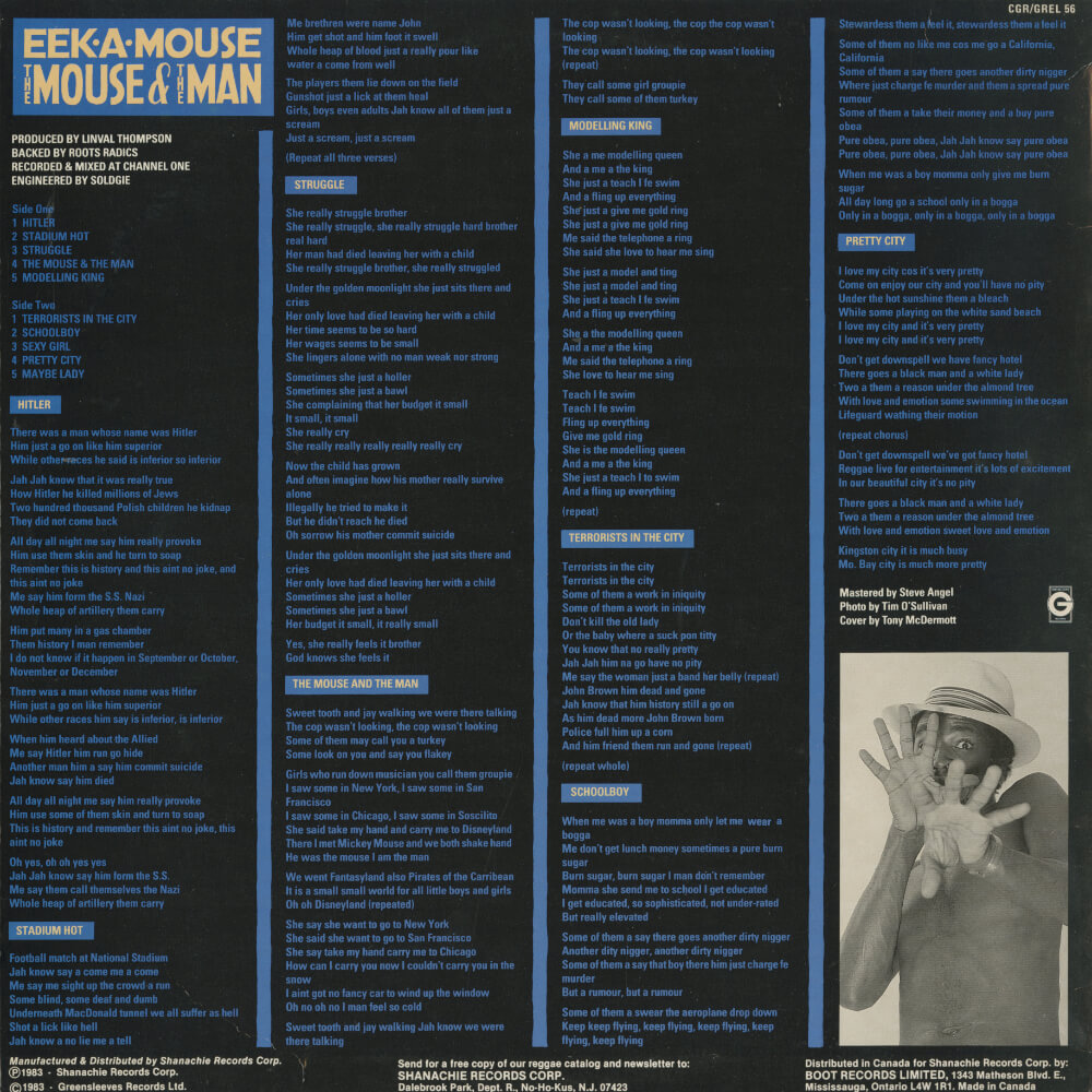 Eek-A-Mouse – The Mouse & The Man