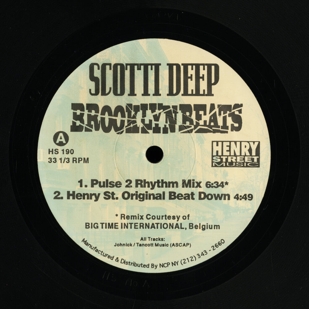 Scotti Deep – Brooklyn Beats Import Mixes