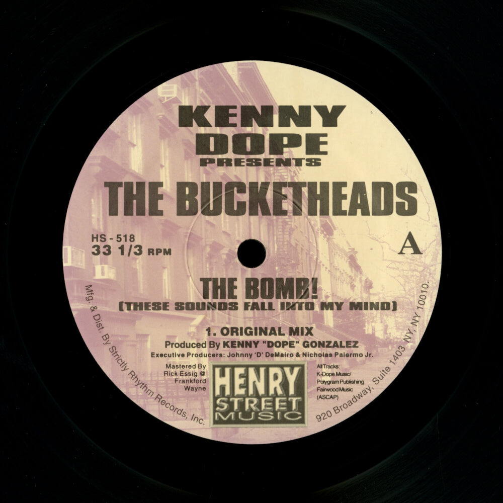 KENNY DOPE BUCKETHEADS THE BOMB 7inc