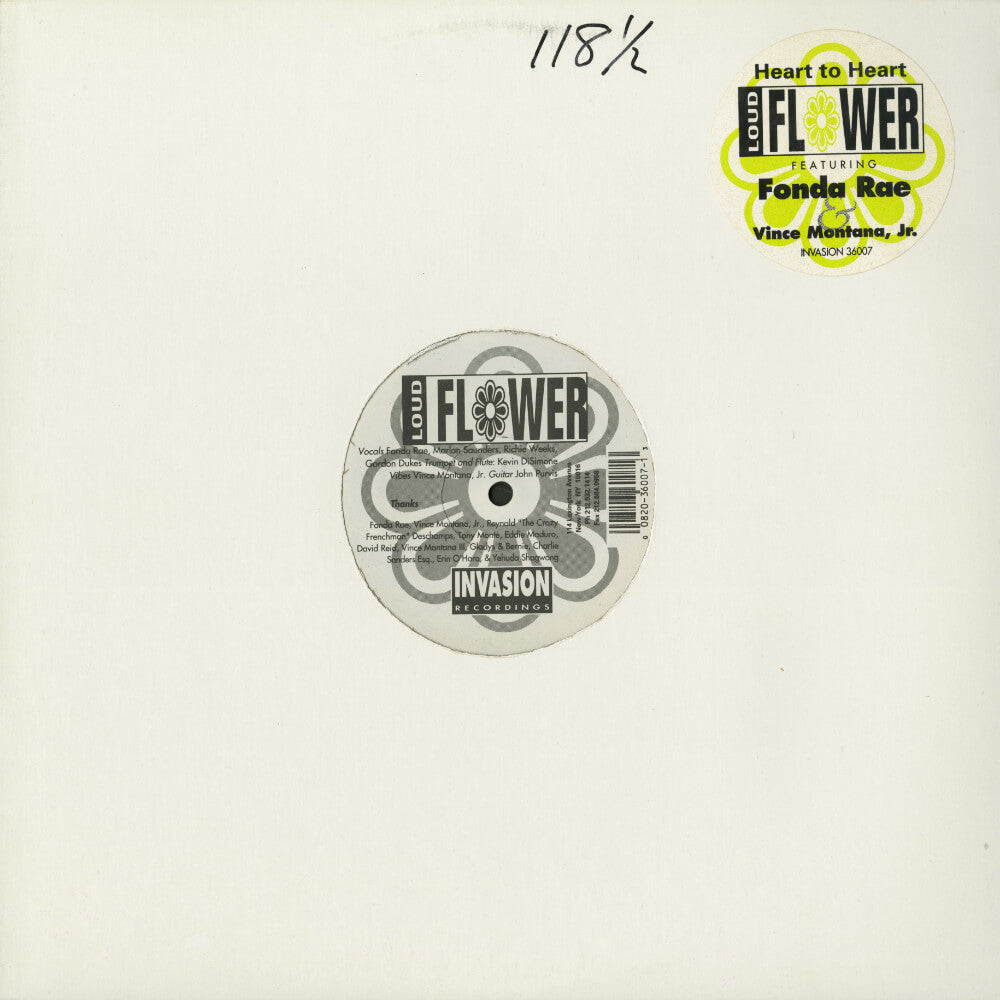 Loud Flower Featuring Fonda Rae – Heart To Heart