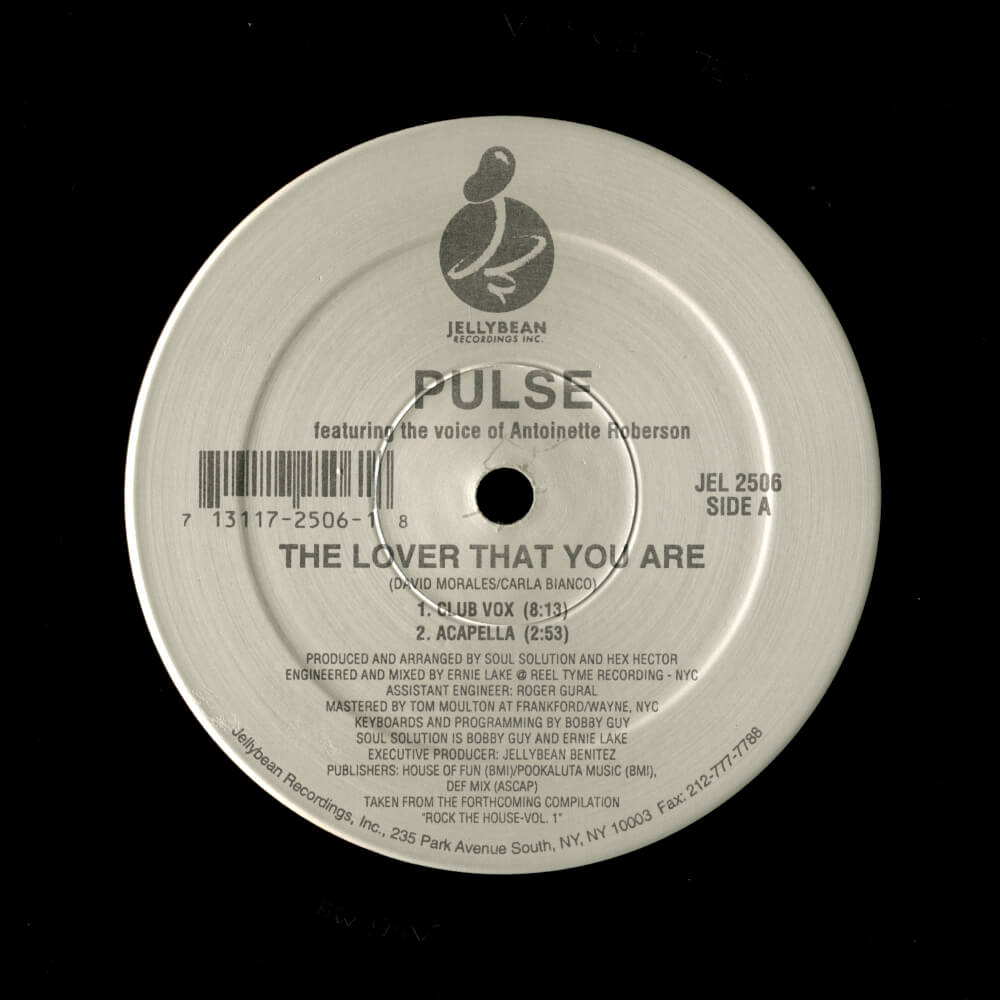 Pulse Featuring The Voice Of Antoinette Roberson – The Lover That You Are