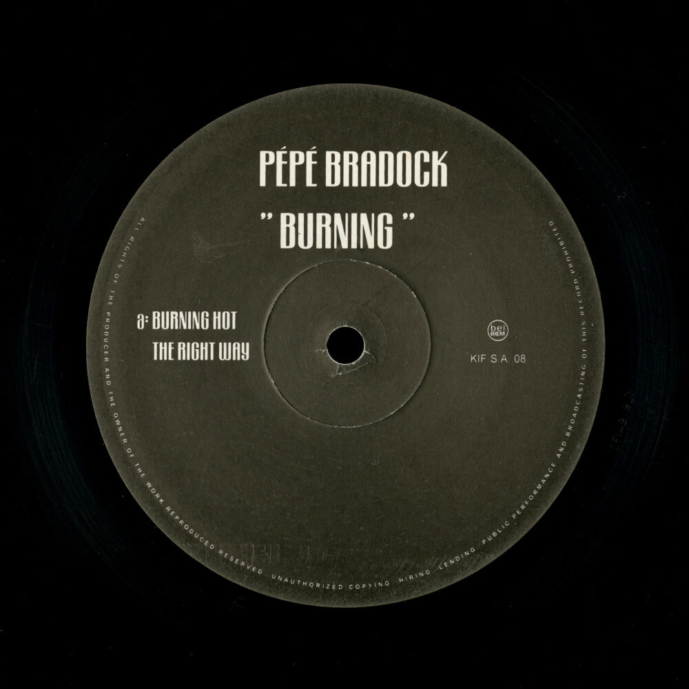 Pépé Bradock & The Grand Brûlé's Choir – Burning