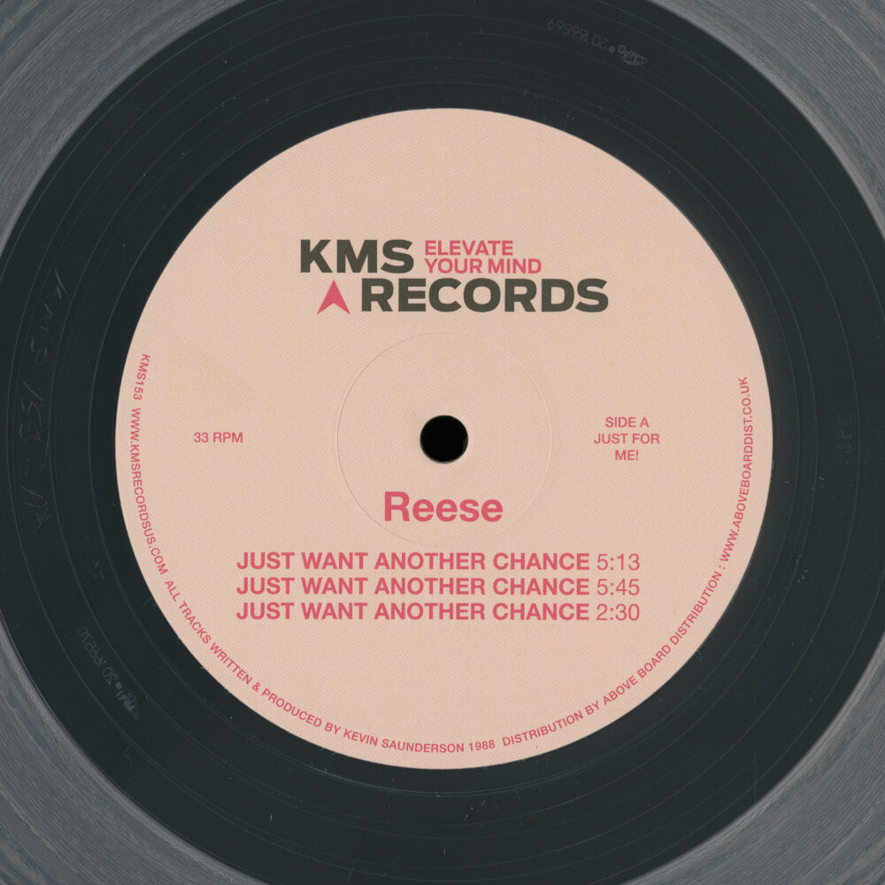 Reese – Just Want Another Chance (2020 Clear Vinyl Reissue)