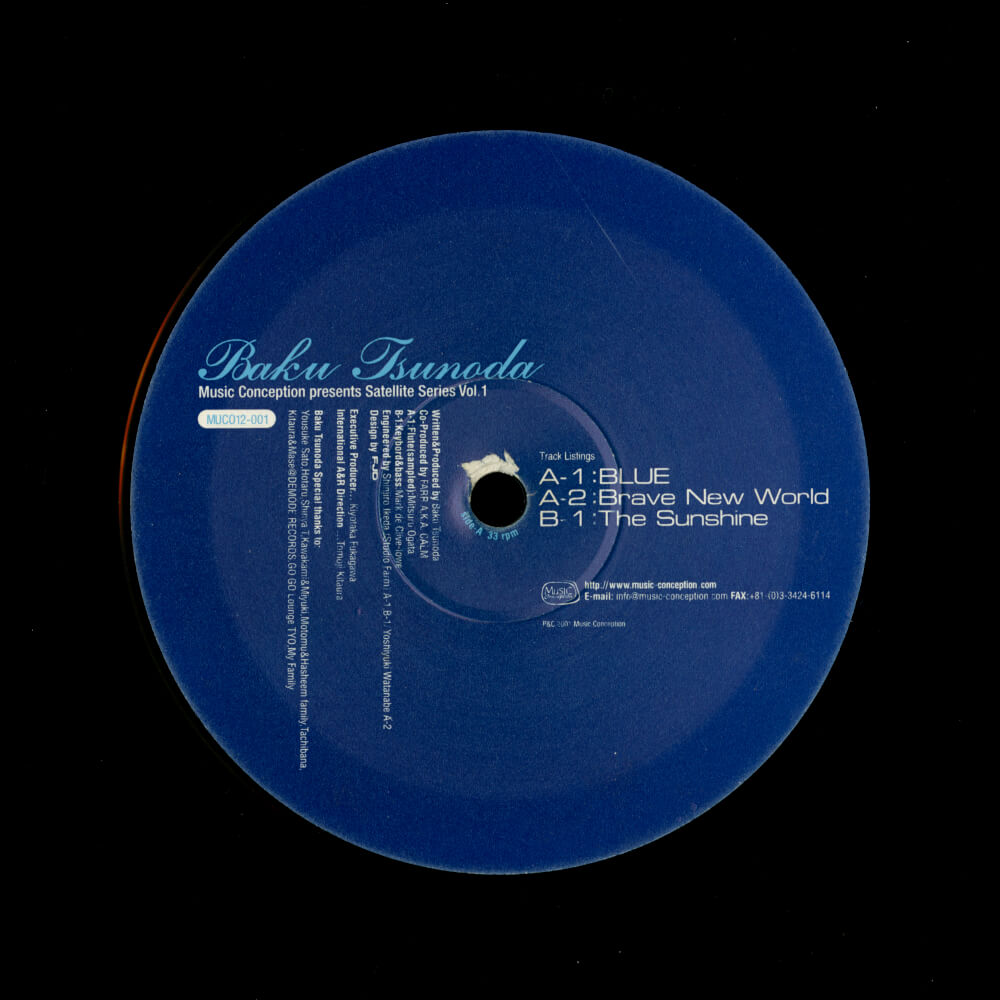 Baku Tsunoda – Music Conception Presents Satellite Series Vol.1