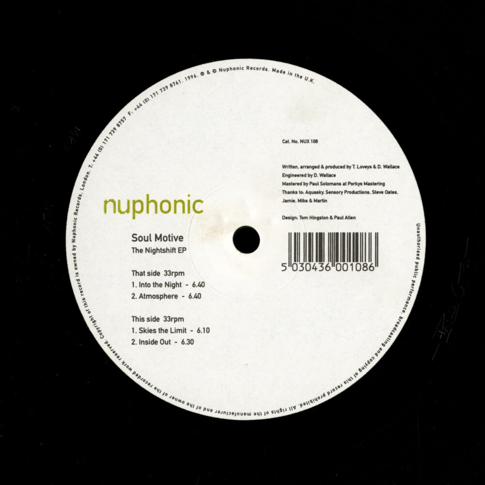 Soul Motive – The Nightshift EP