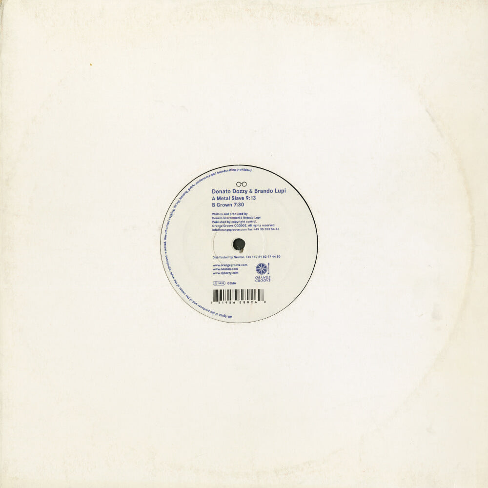 Donato Dozzy & Brando Lupi – Metal Slave