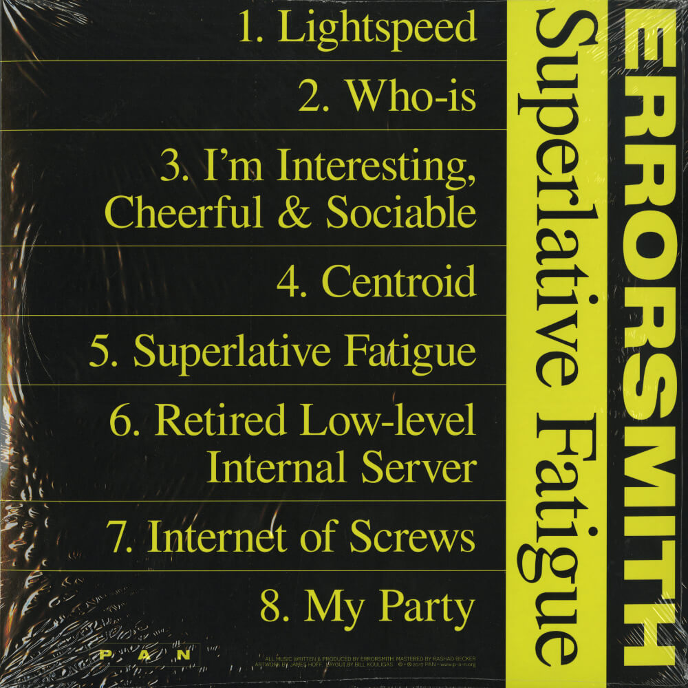 Errorsmith – Superlative Fatigue