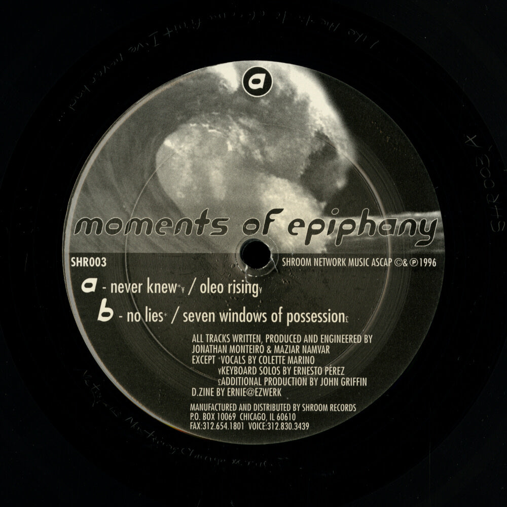 Jonathan Monterio & Mazi Namvar – Moments Of Epiphany
