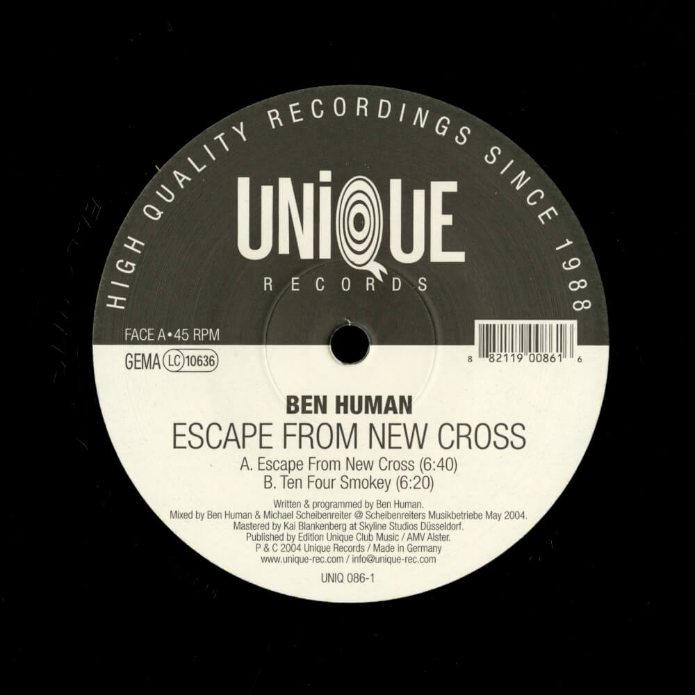 Ben Human – Escape From New Cross