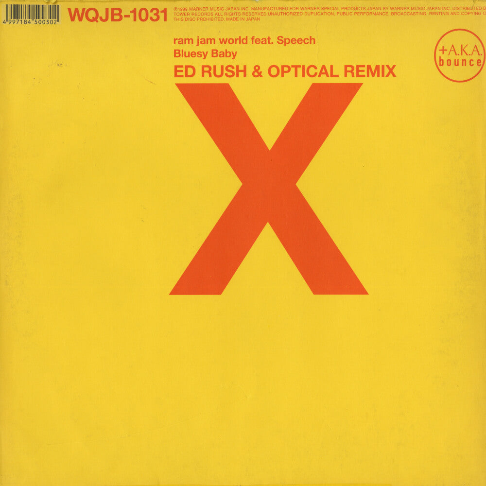 Ram Jam World Feat. Speech Bluesy Baby (Ed Rush & Optical Remix)
