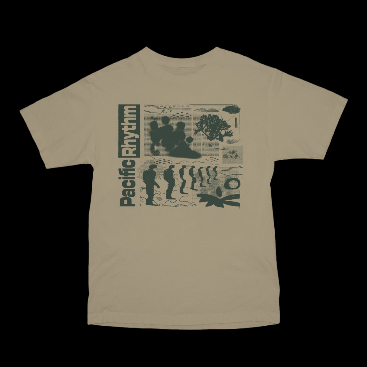 Pacific Rhythm –  Outer Gardens T-Shirt (Mushroom)