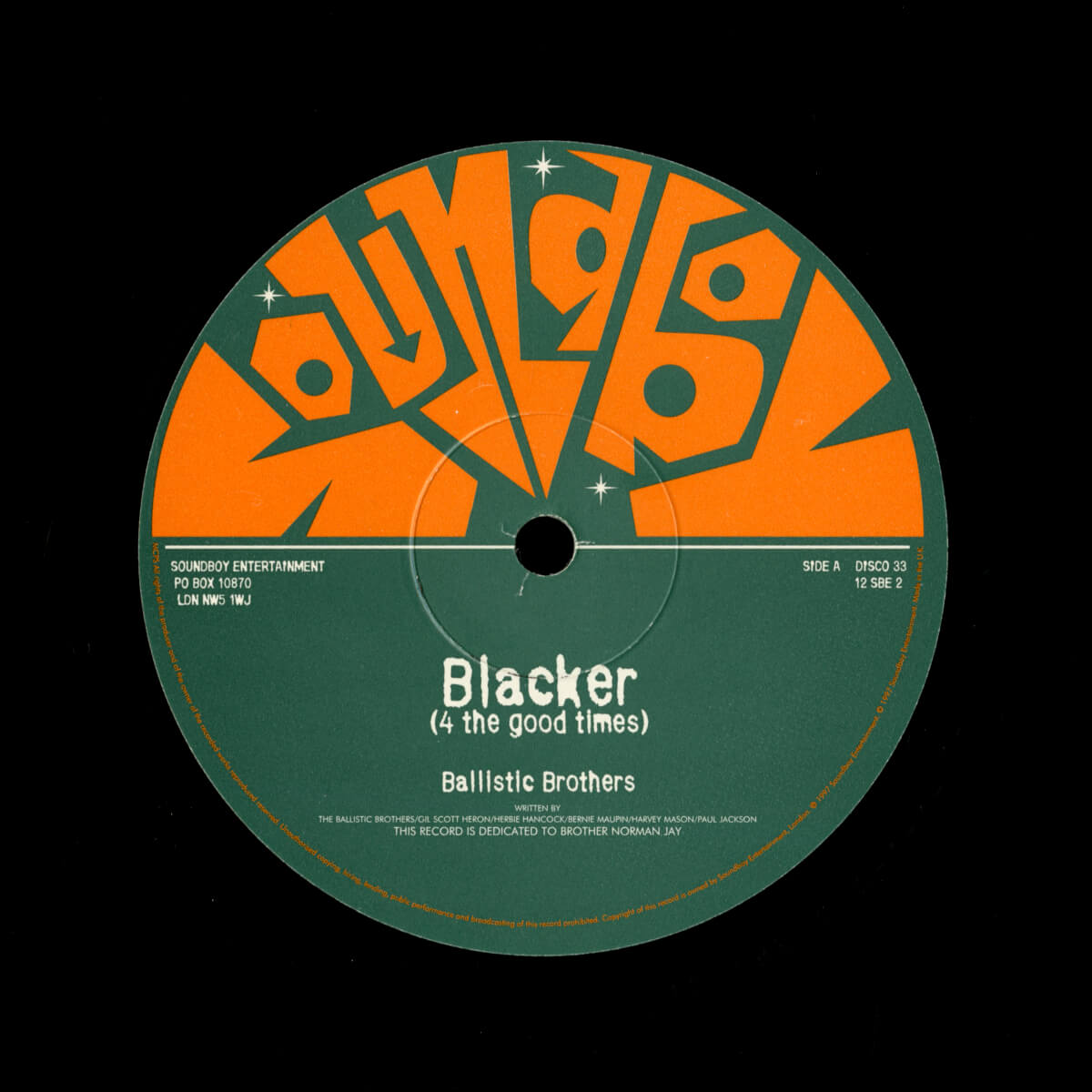 Ballistic Brothers – Blacker