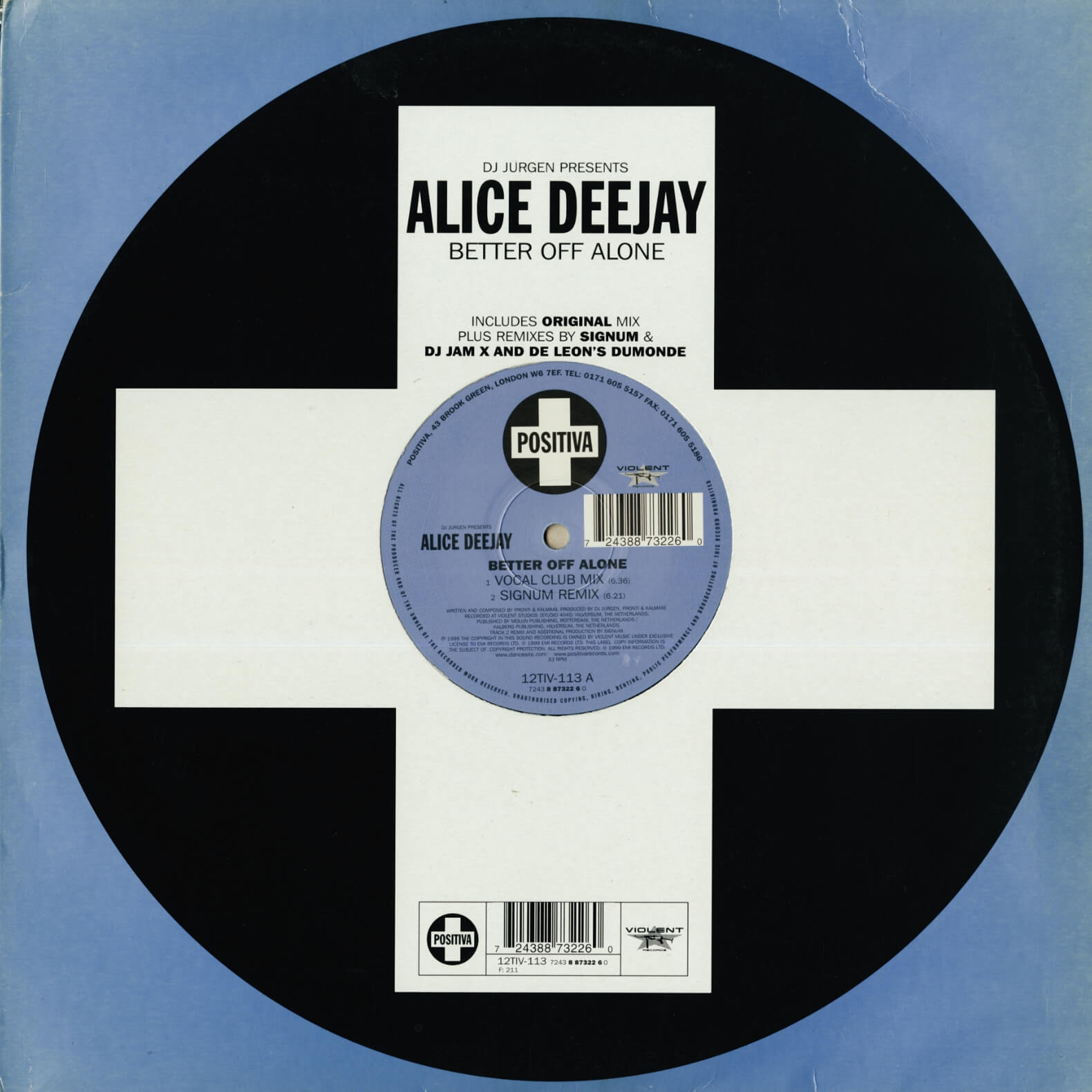 DJ Jurgen Presents Alice Deejay – Better Off Alone