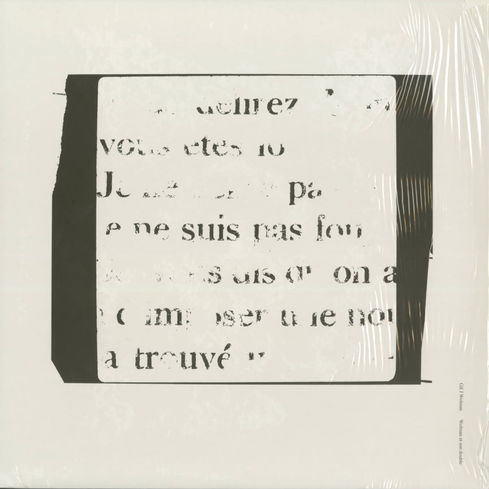 Gil J Wolman – Wolman Et Son Double