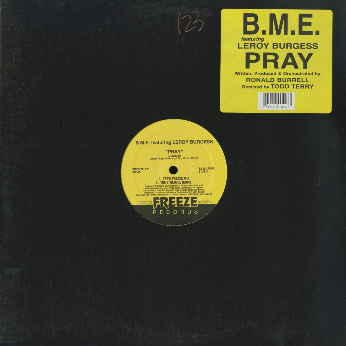 B.M.E. Featuring Leroy Burgess – Pray