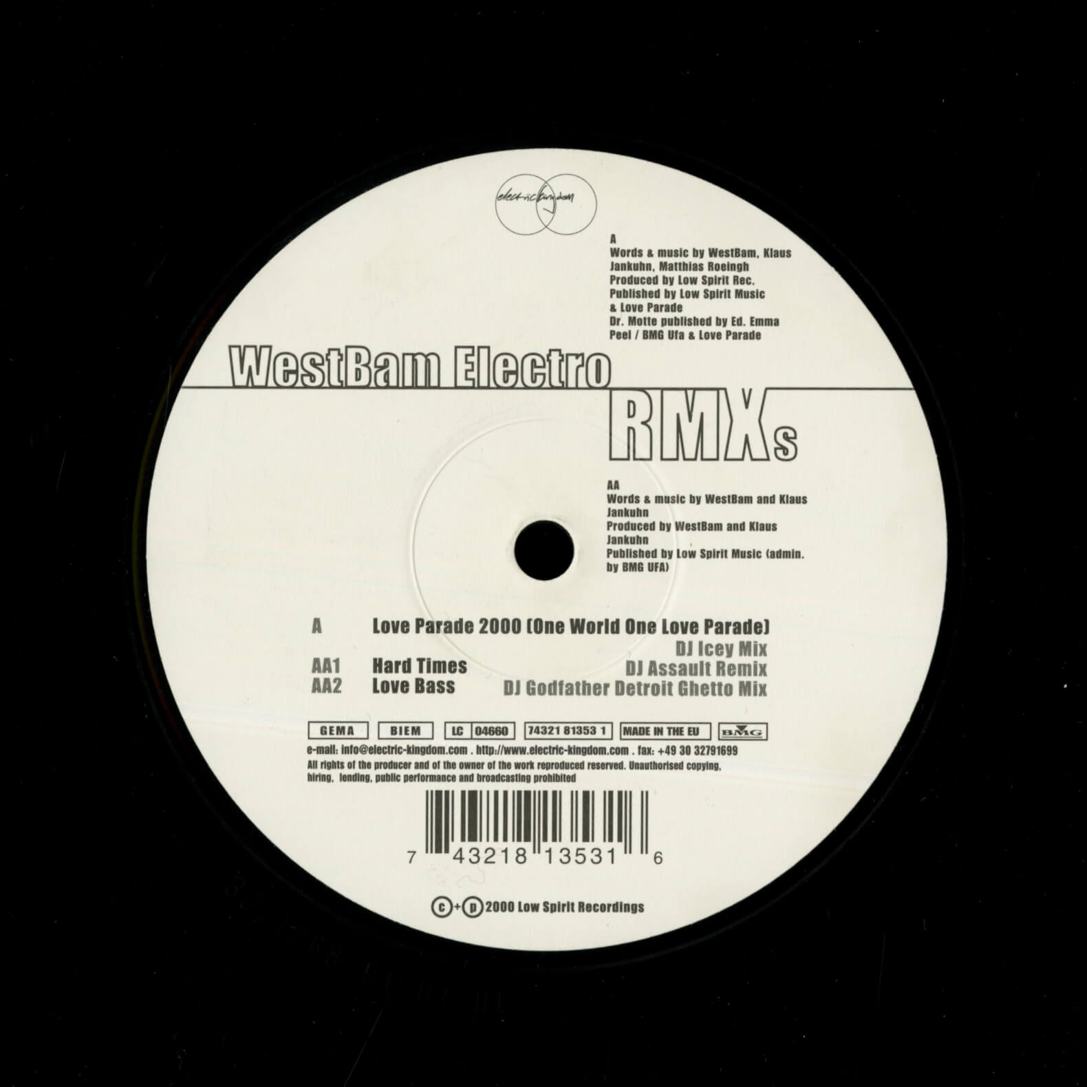 WestBam – Electro RMXs
