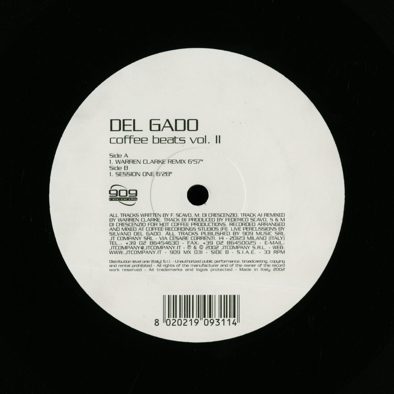 Del Gado – Coffee Beats Vol. 2