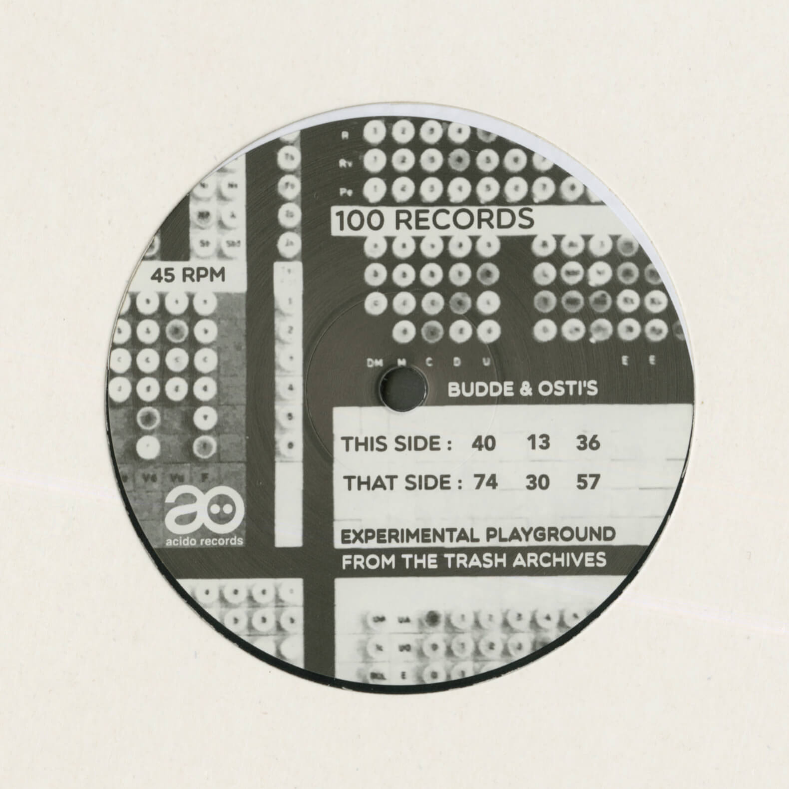 100 Records – Budde & Osti's Experimental Playground From The Trash Archives