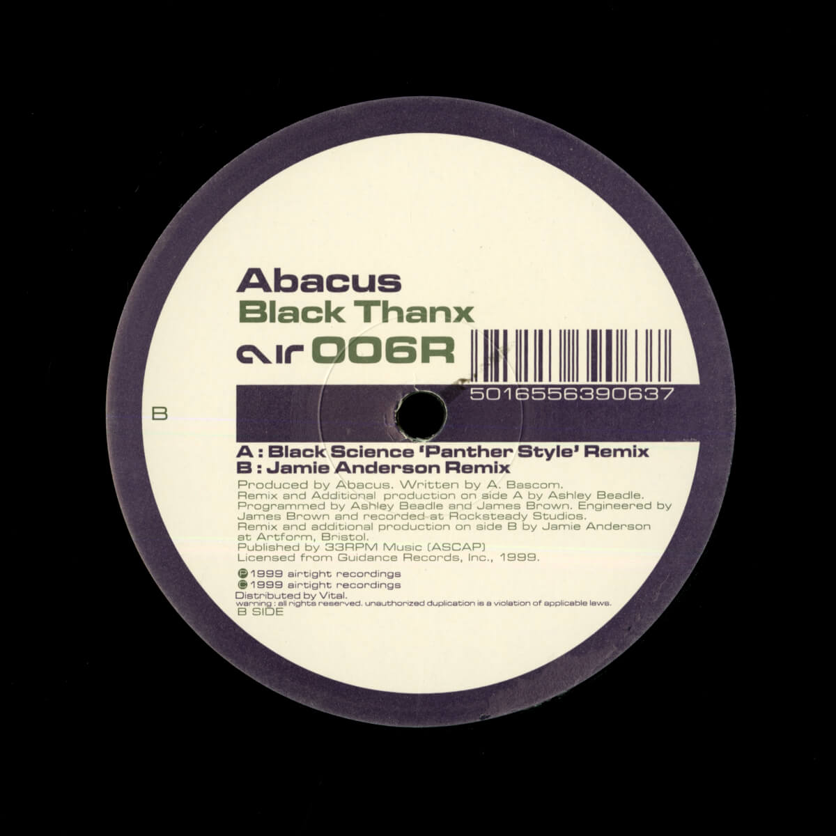 Abacus – Black Thanx (Remix)