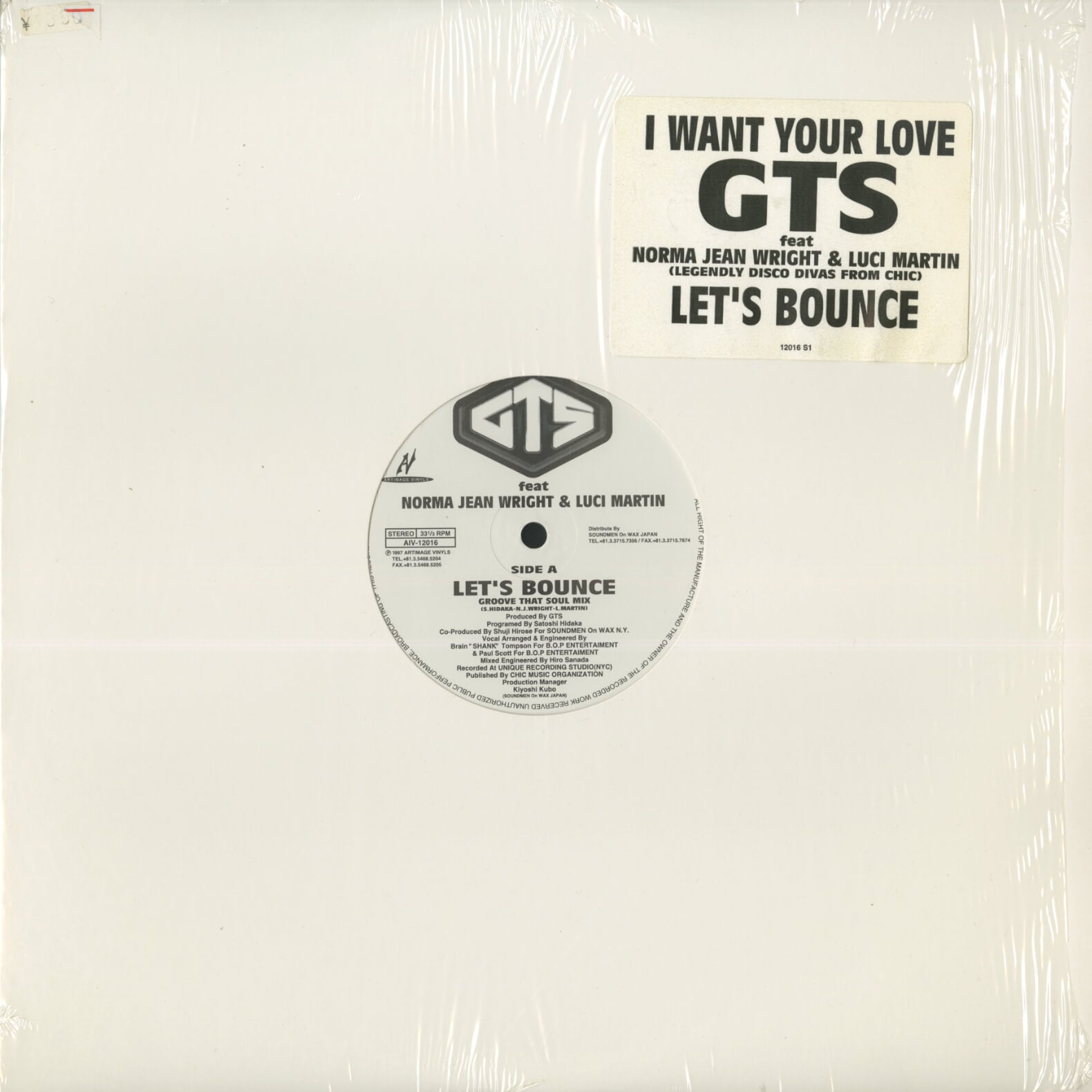 GTS feat. Norma Jean Wright & Luci Martin – Let's Bounce / I Want Your Love