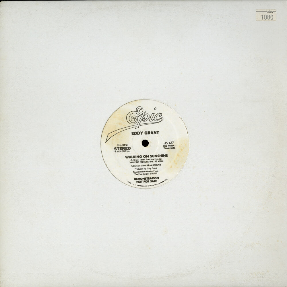 Eddy Grant – Walking On Sunshine / Electric Avenue (Reissue)