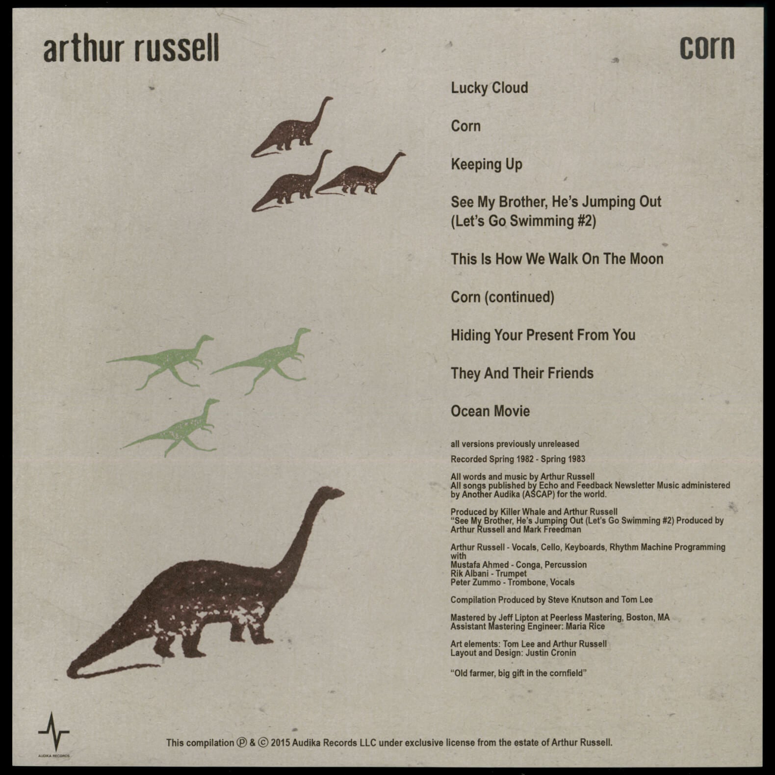 Arthur Russell – Corn