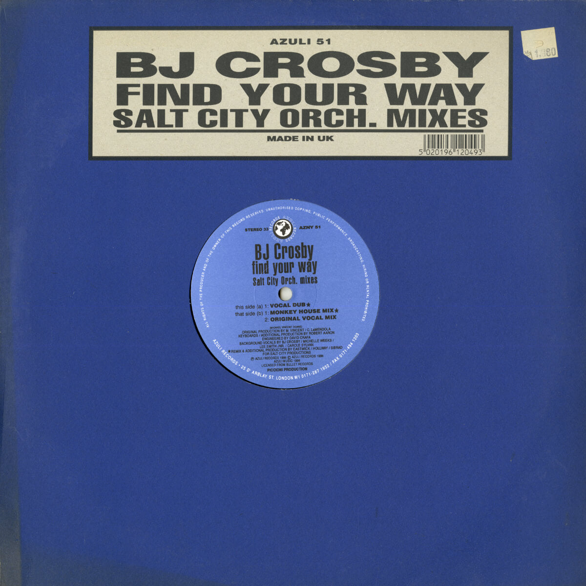 BJ Crosby – Find Your Way (Salt City Orch. Mixes)