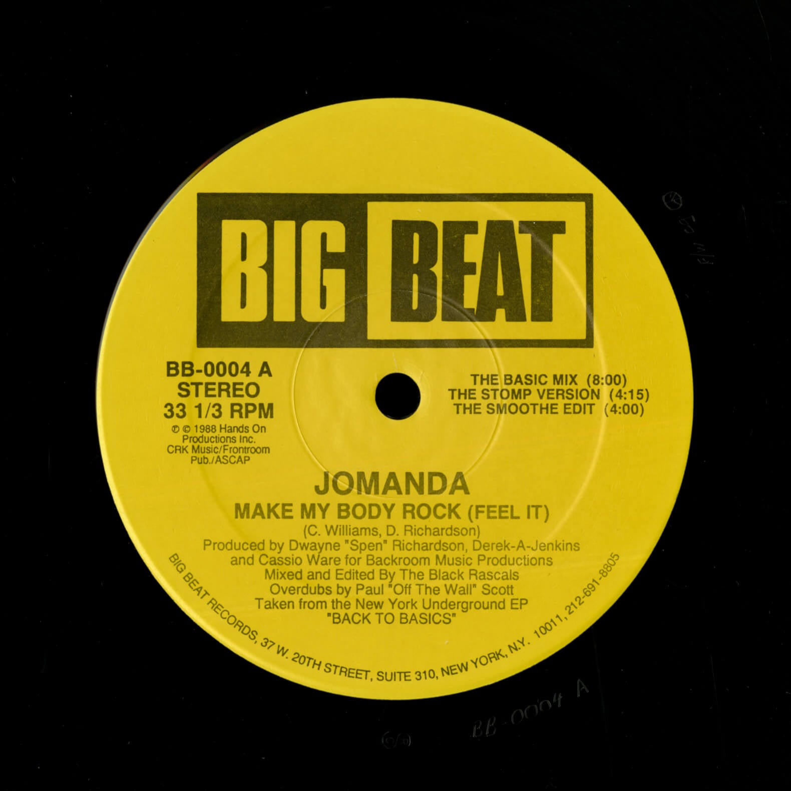Jomanda – Make My Body Rock (Feel It)