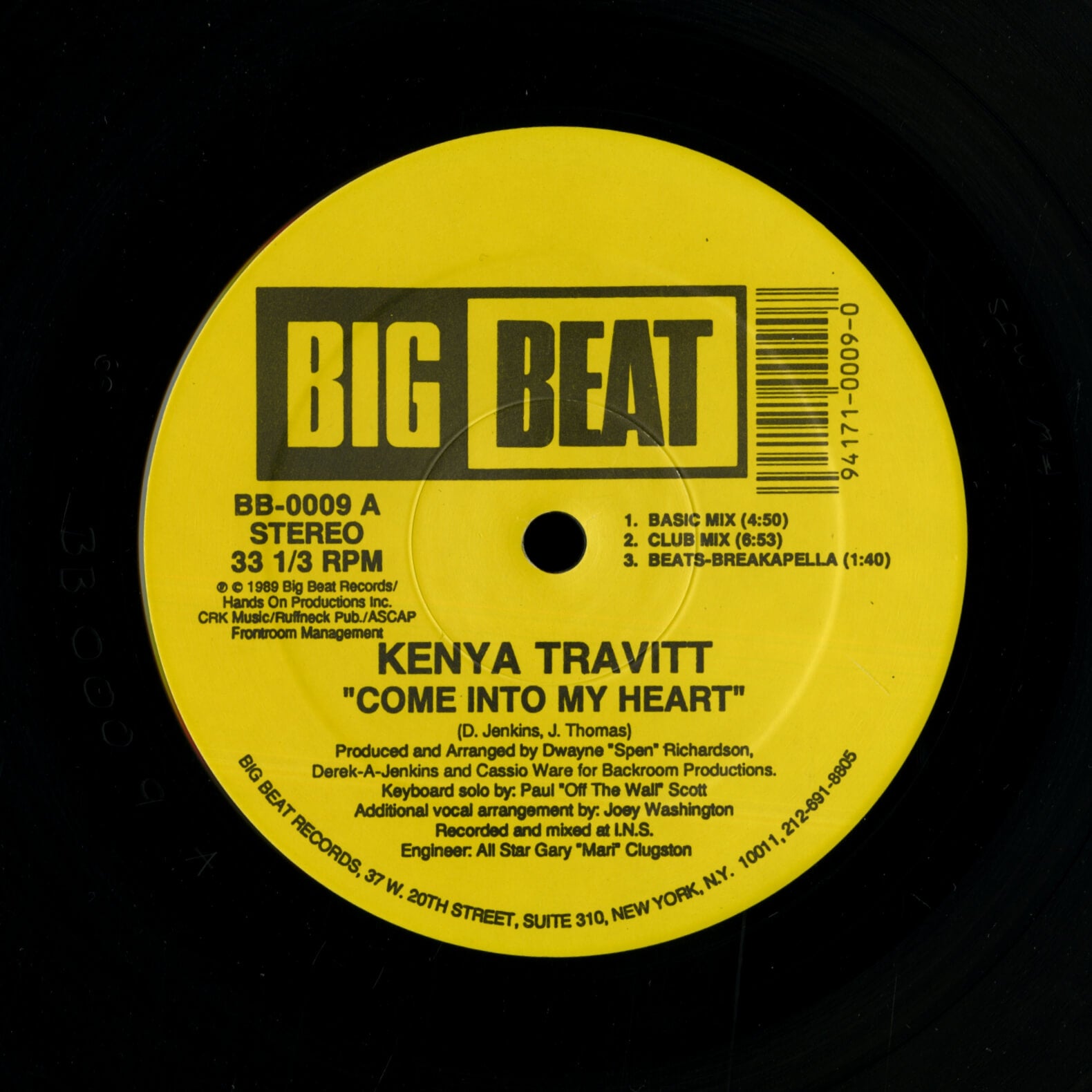 Kenya Travitt – Come Into My Heart