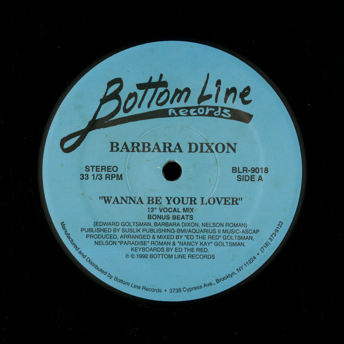 Barbara Dixon – Wanna Be Your Lover