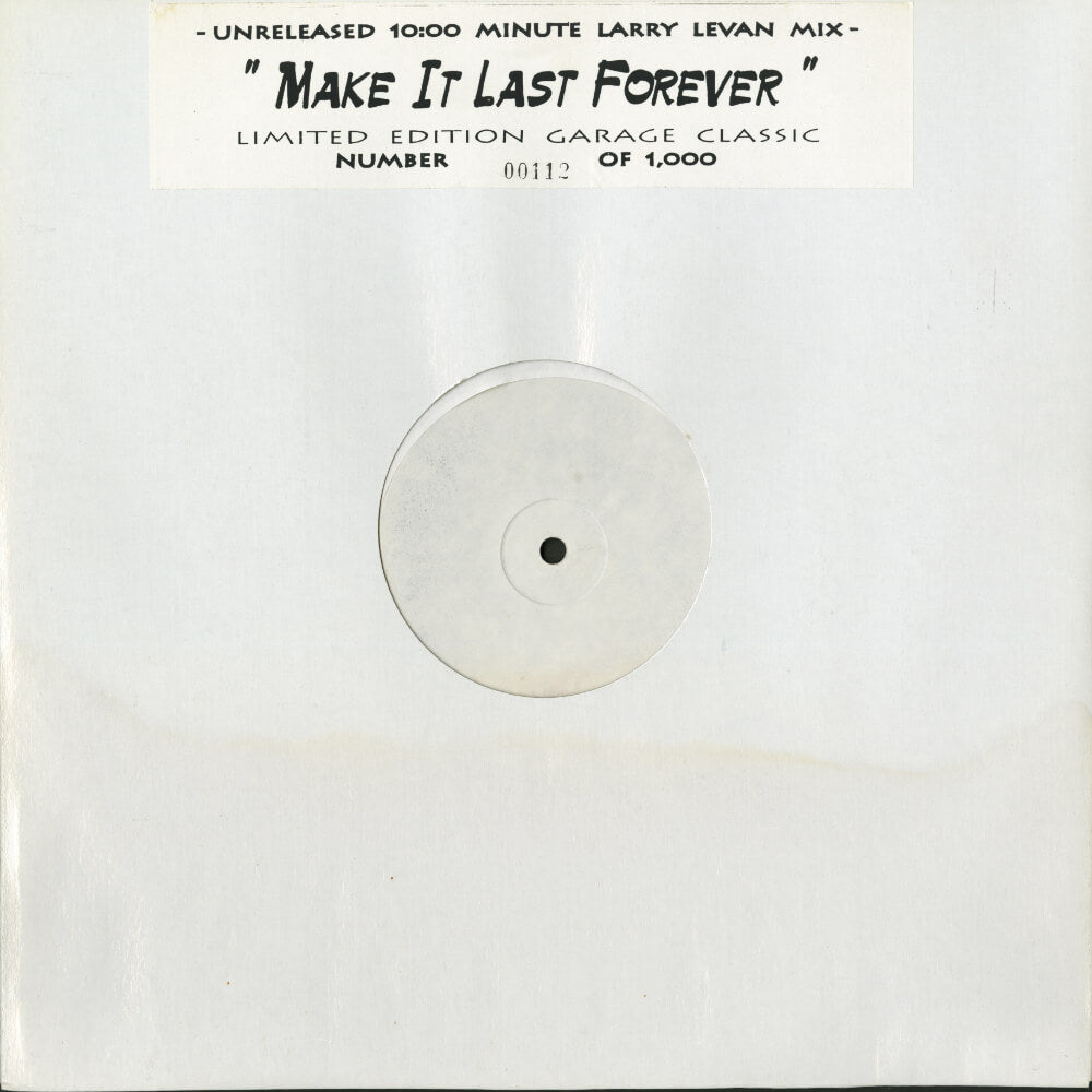 Inner Life – Make It Last Forever (Unreleased 10:00 Minute Larry Levan Mix)