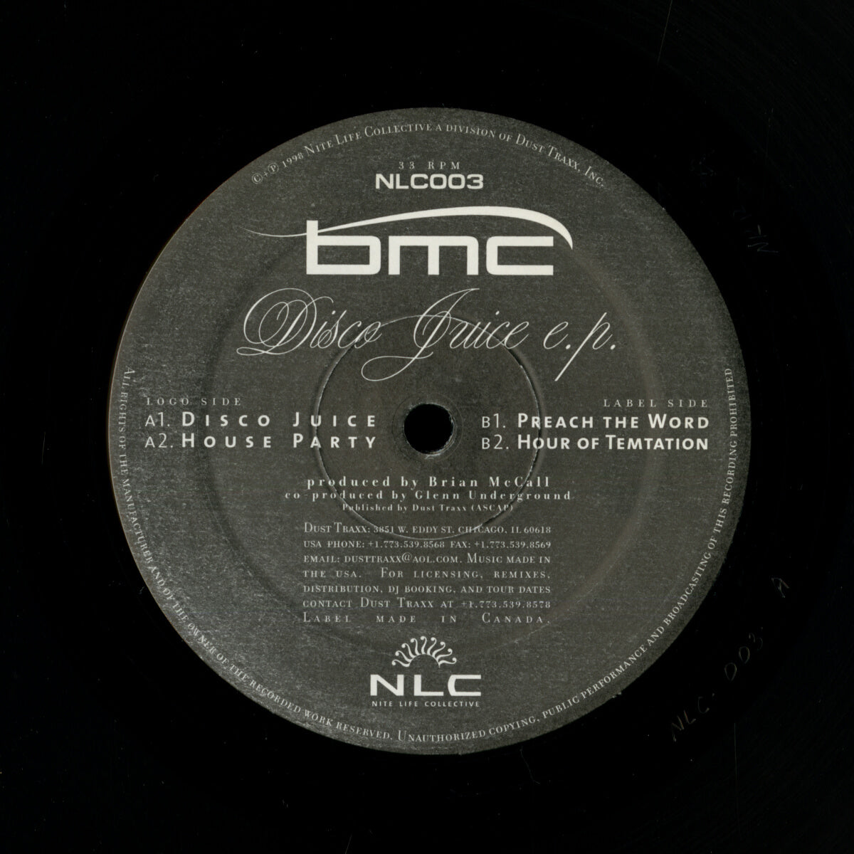 BMC – Disco Juice E.P.