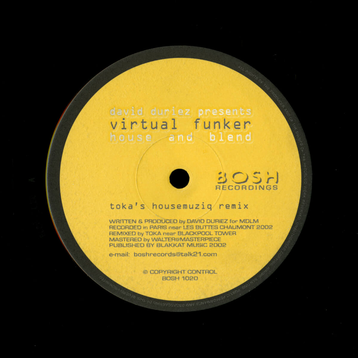 David Duriez Presents Virtual Funker – House And Blend