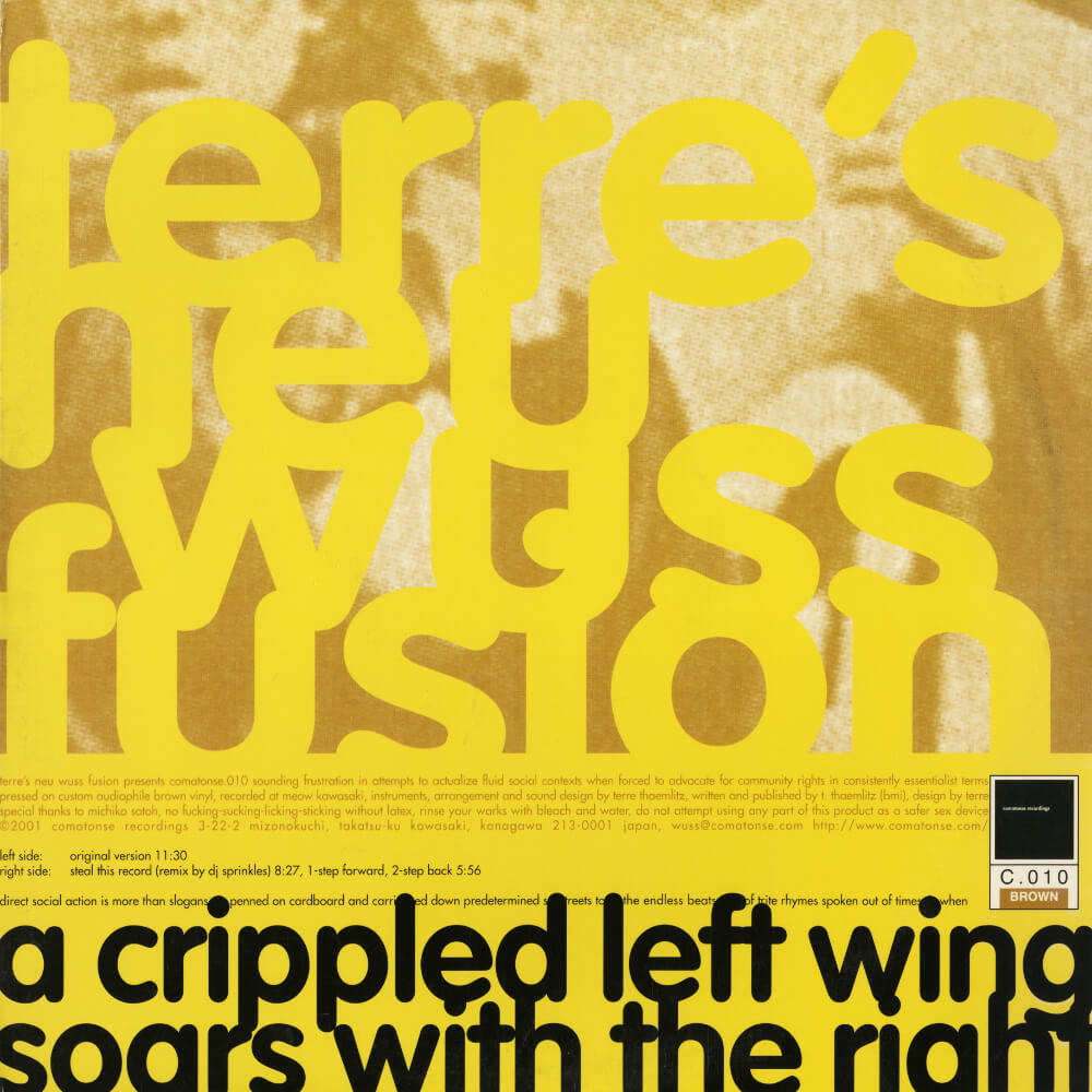 Terre's Neu Wuss Fusion – A Crippled Left Wing Soars With The Right