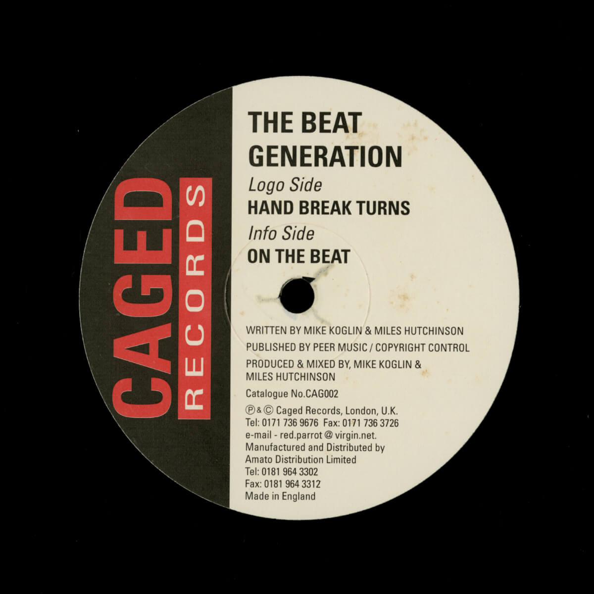 The Beat Generation – Hand Break Turns / On The Beat