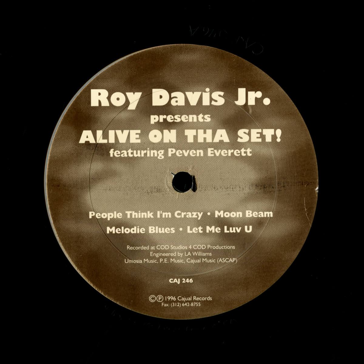 Roy Davis Jr. – Alive On Tha Set!