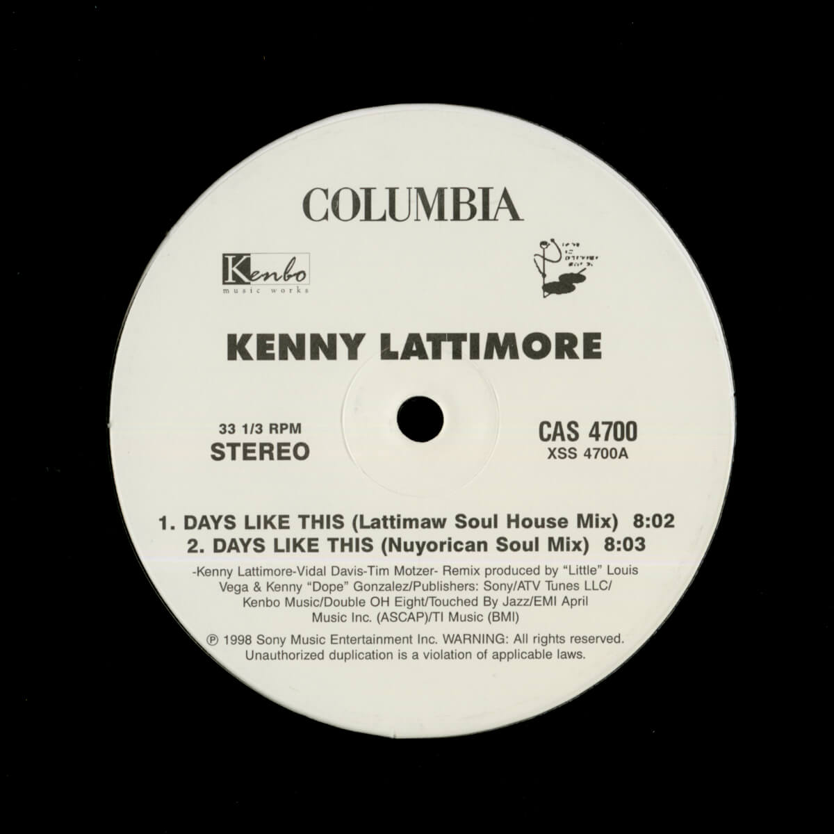 Kenny Lattimore – Days Like This