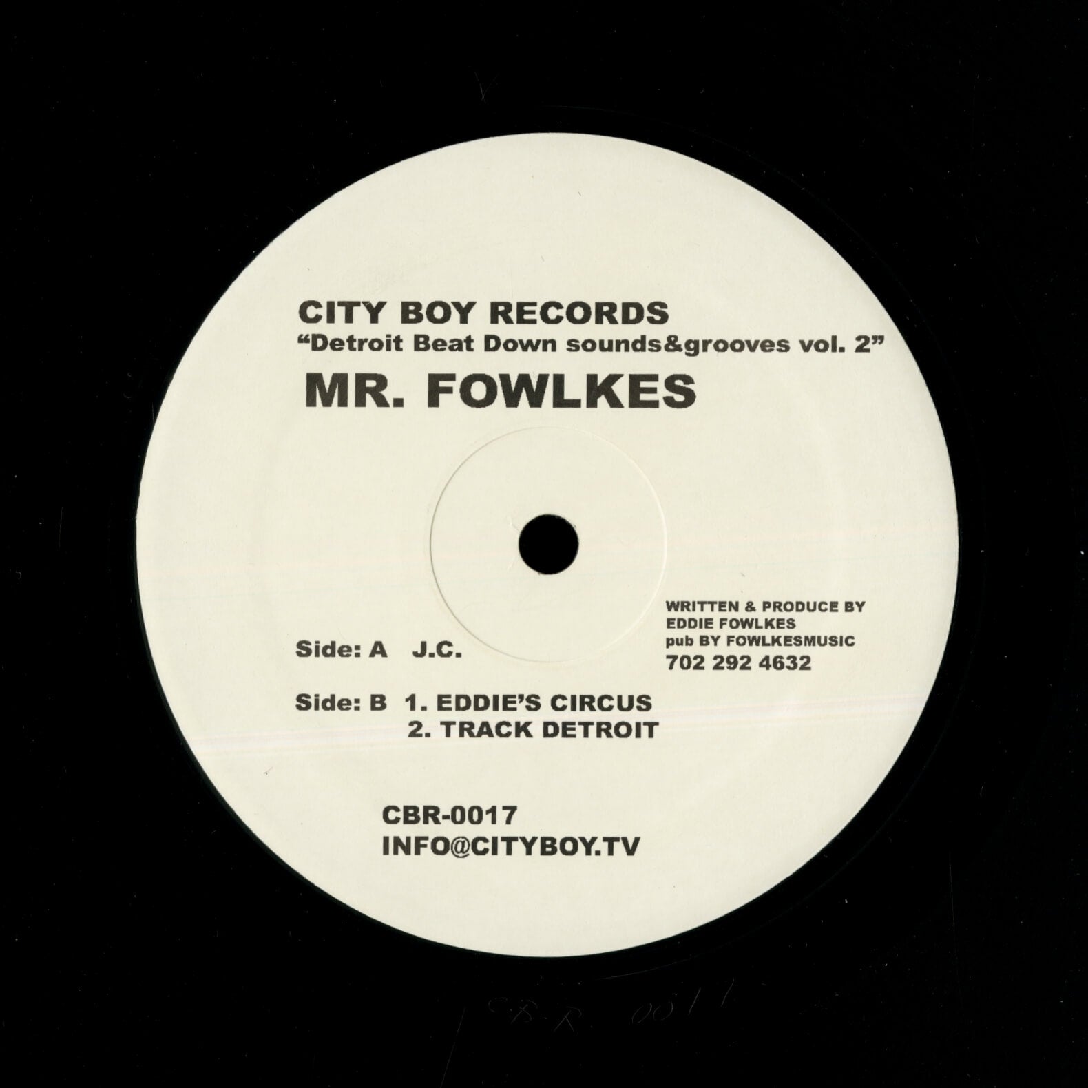 Mr. Fowlkes – Detroit Beat Down Sounds & Grooves Vol. 2