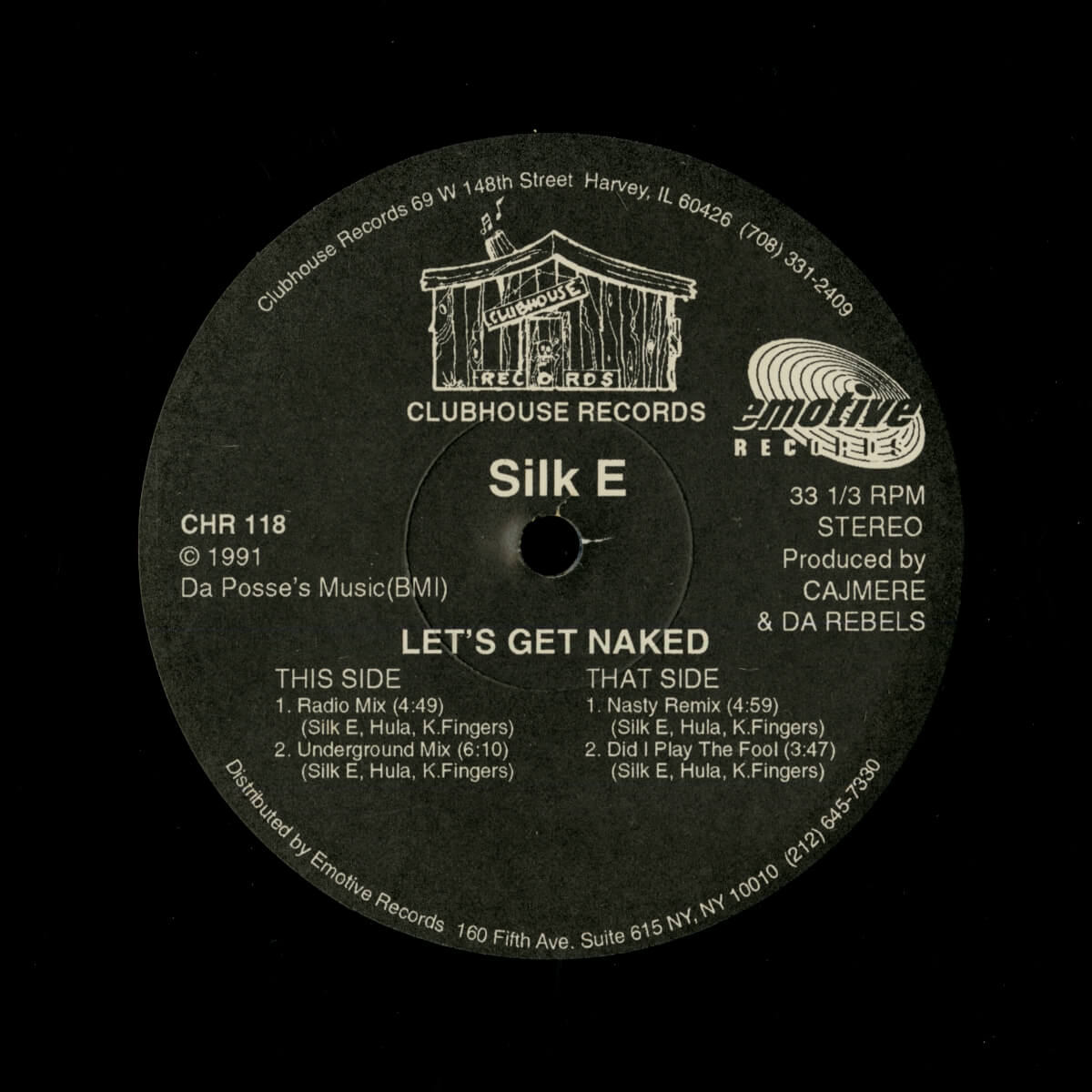 Silk E – Let's Get Naked