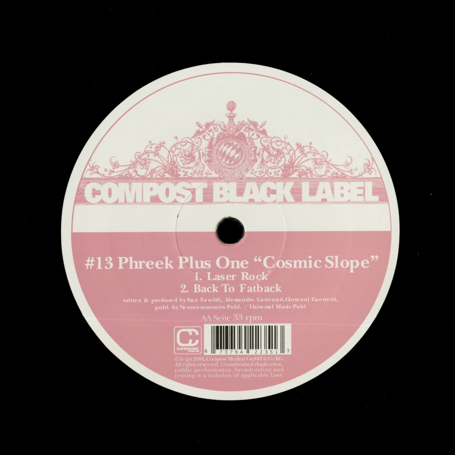 Phreek Plus One – Cosmic Slope