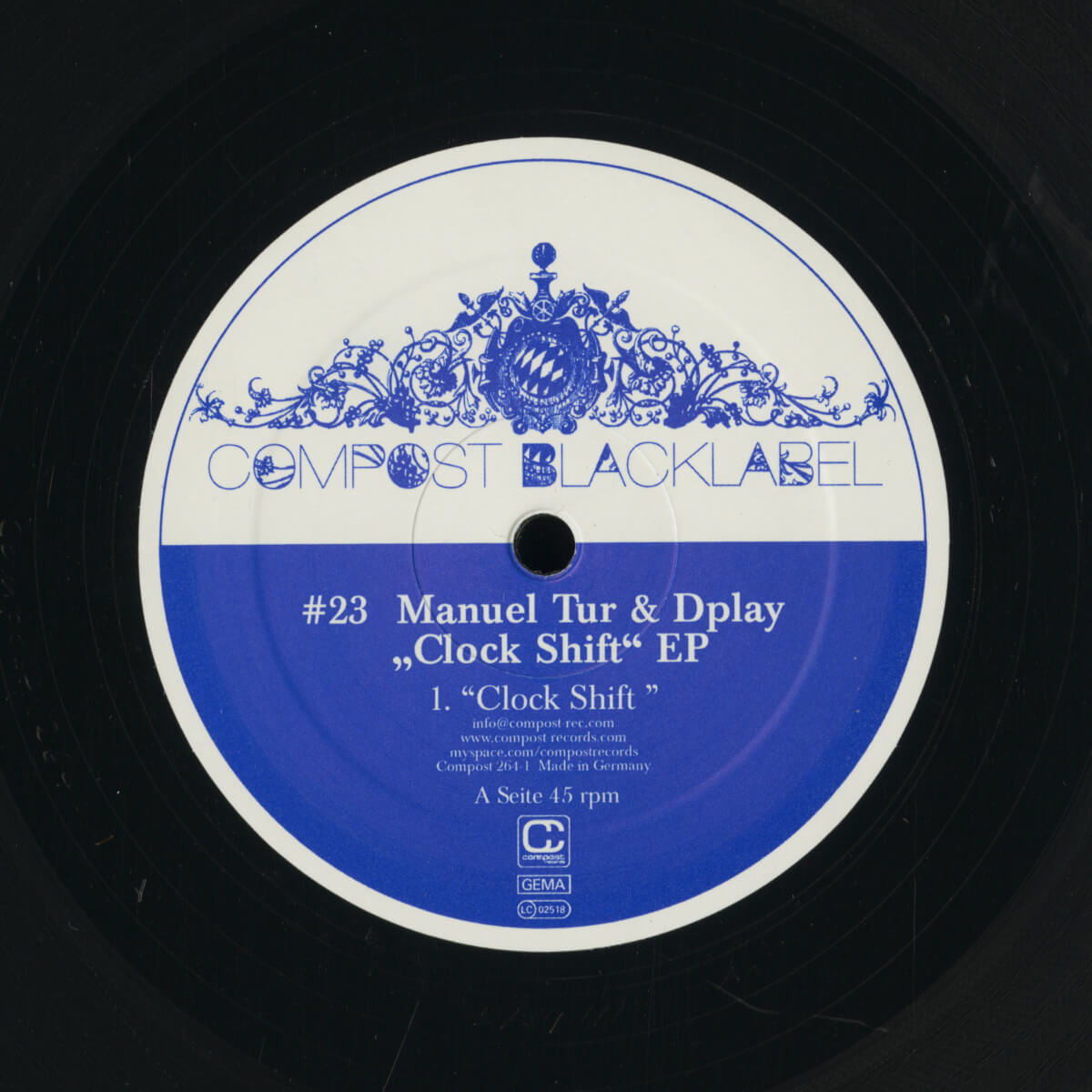 Manuel Tur & Dplay – Clock Shift EP