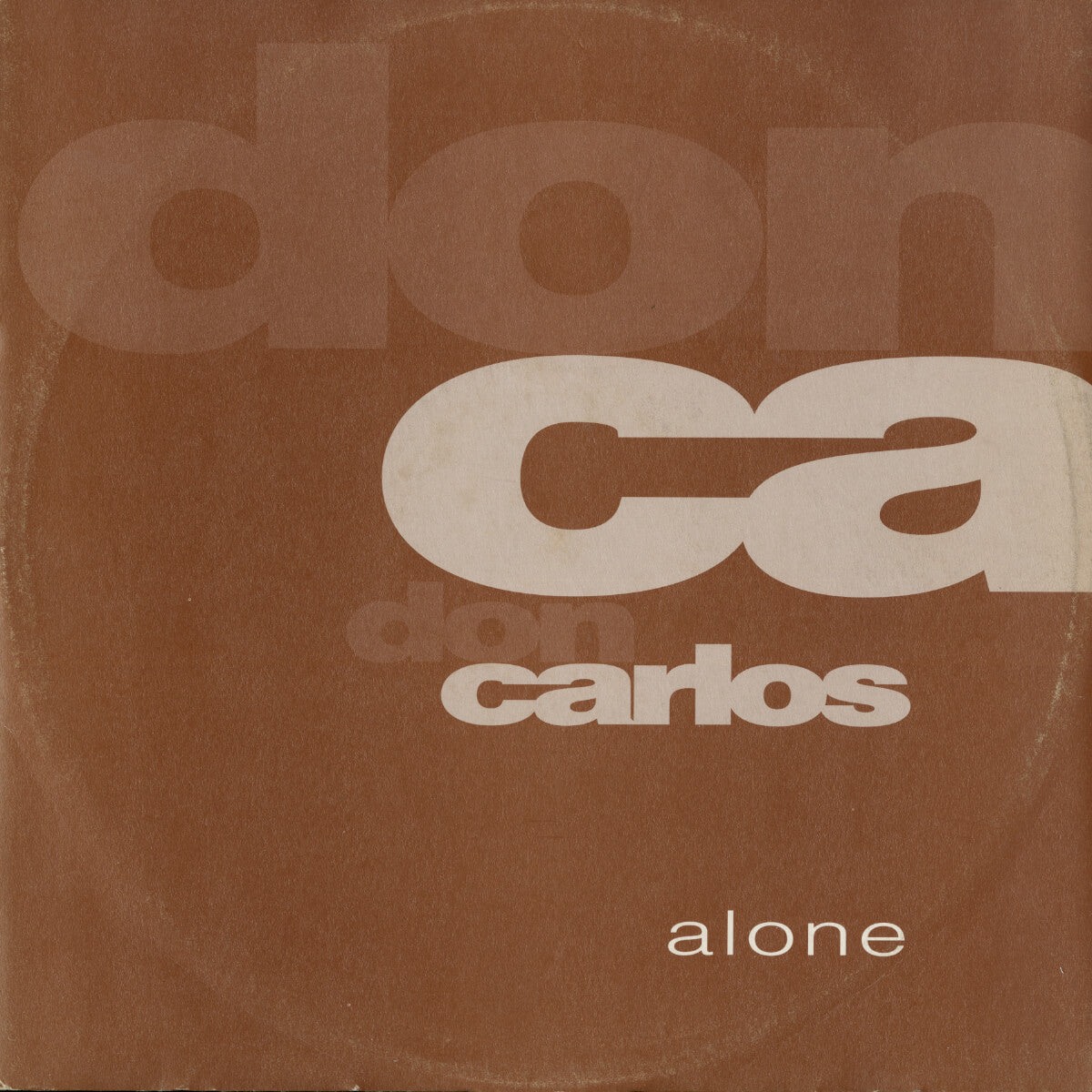 Don Carlos – Alone