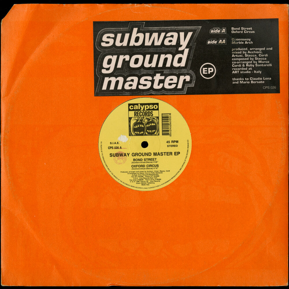 Subway Ground Master – Subway Ground Master EP