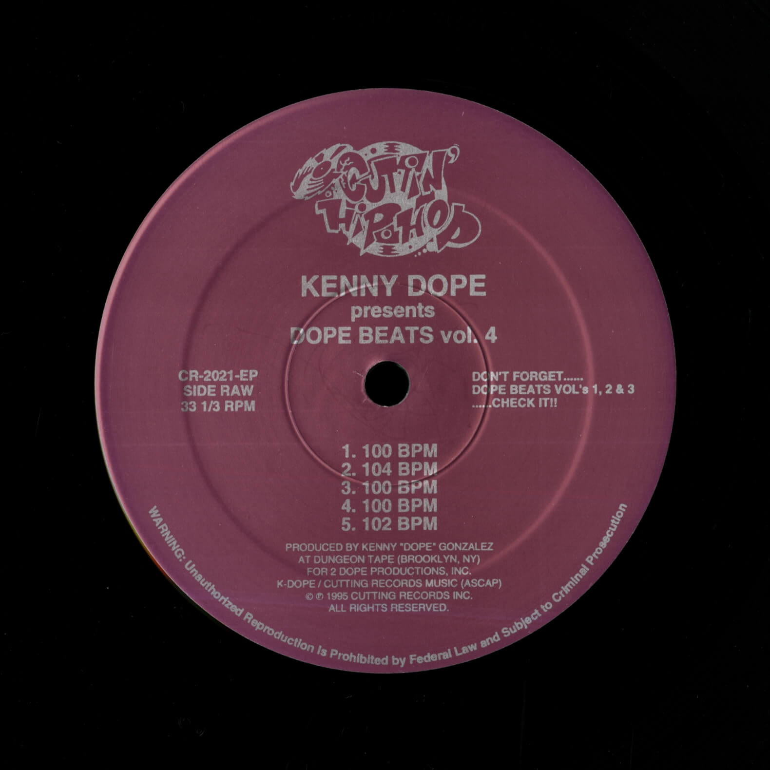 Kenny Dope – Dope Beats Volume 4
