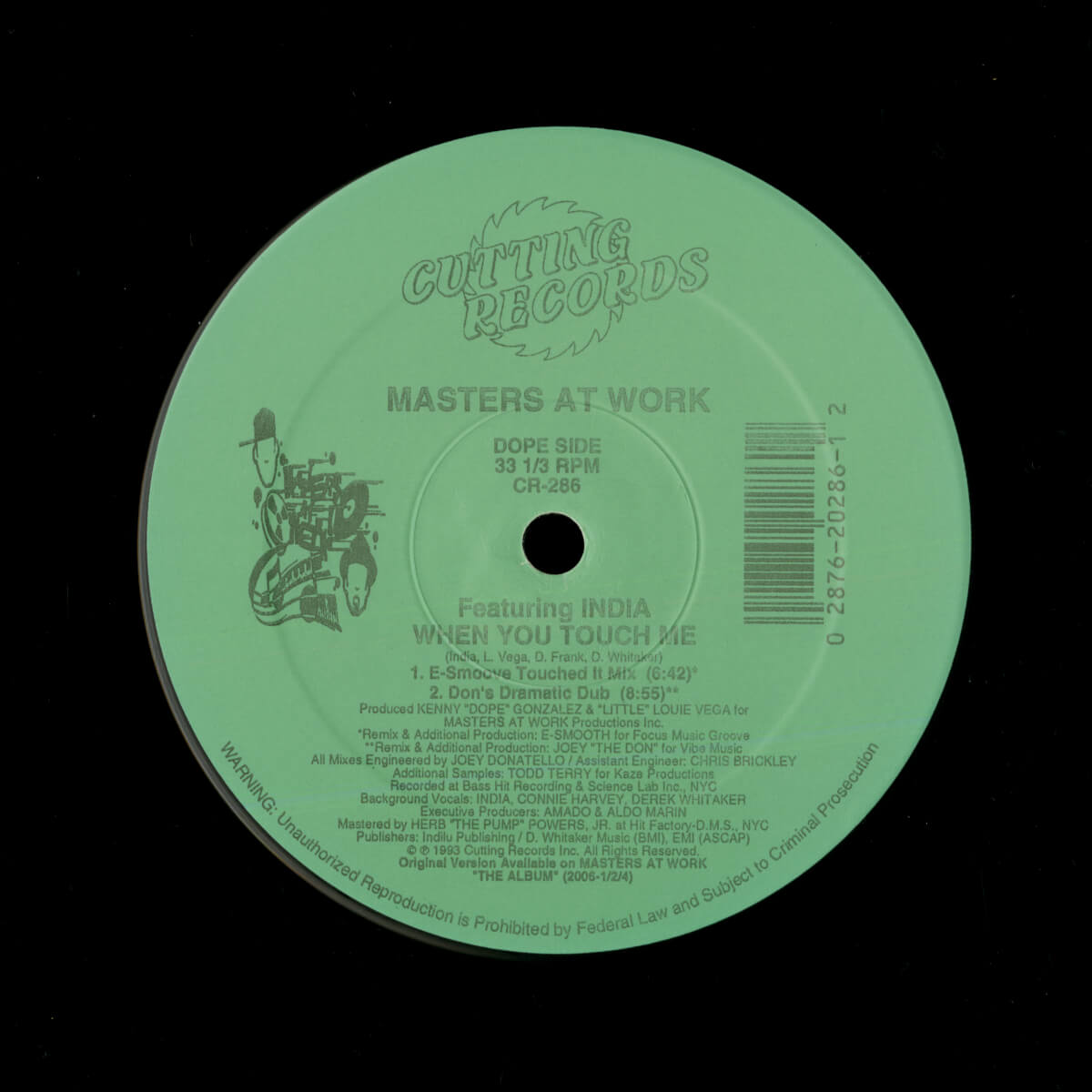 Masters At Work Featuring India – When You Touch Me